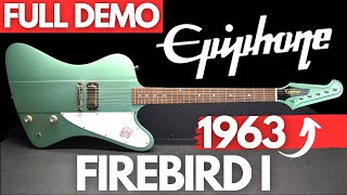 Video thumbnail for EPIPHONE 1963 FIREBIRD I FULL DEMO by Play and Trade Guitars