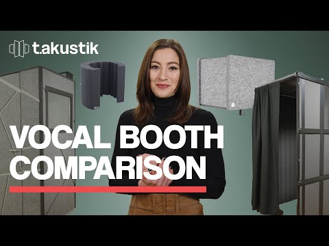 ALL our Vocal Booths compared - t.akustik