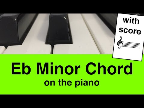 Learn To Play Eb Minor Chord On Piano: Easy Tutorial For Beginners | Music Simply Understood