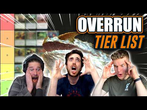 Overrun Tier List | Commander Clash Podcast 242