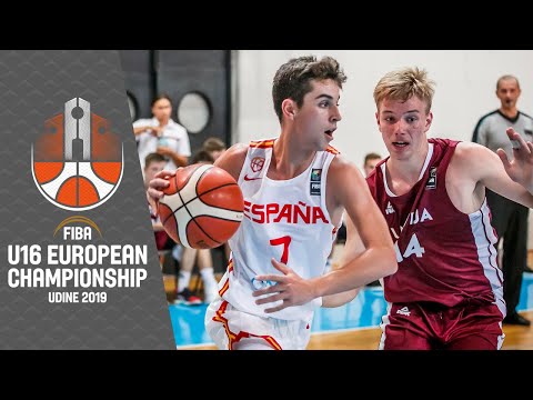 Spain v Latvia - Full Game - FIBA U16 European Championship 2019