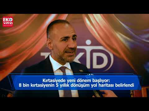 Tüm Kırtasiyeciler Derneği TÜKİD Yönetim Kurulu Başkanı Taha Keresteci Ekovitrin'e konuştu