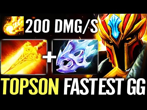 🔥 TOPSON Dragon Knight MID 100% Outplayed — 14min Radiance 18min Moonshard Fastest GG Dota 2 Pro