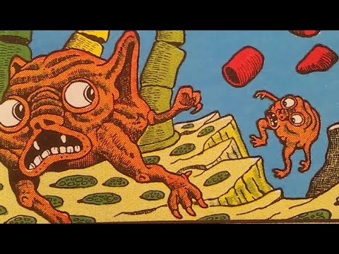 panellogy 296 - reading basil wolverton's spacehawk #5 - mayhem at the martian election