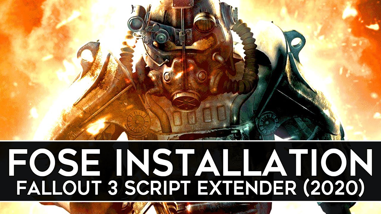 How to Install FOSE for Fallout 3 (2020) - Script Extender v1.3b2