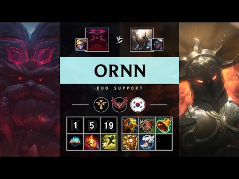 Ornn Support vs Pantheon - KR Grandmaster Patch 25.11