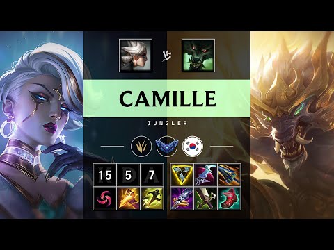 Camille Jungle vs Warwick - KR Diamond Patch 25.13