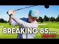 Getting Hit with Driving Range Balls | Breaking 85
