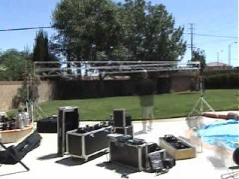 Direct Sound's New Light Setup I need Suggestions Check Out the new Lightshow  videos first