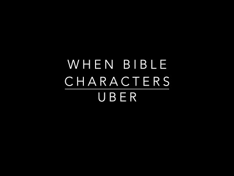 When Bible Characters Uber