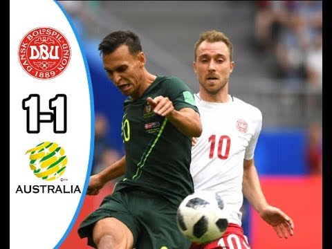 Denmark 1-1 Australia     ( World Cup RUSSIA 2018 )