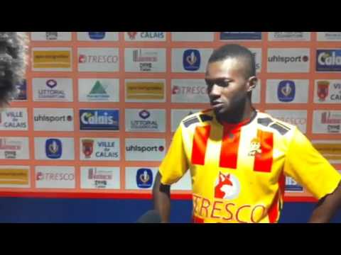 Football-CFA 2-Francky N'Guekam après la victoire de Calais.