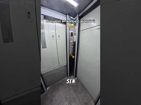 Asansör fobisi olanlar sakın izlemesin 😂😱 #shorts #tiktok #motovlog #keşfet #reels #viral #fyp