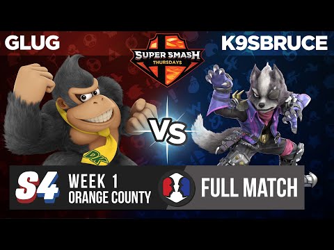 Glug vs K9SBRUCE - Orange County - Week 1 Grand Finals - Super Smash Thursdays