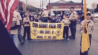 preview picture of video 'Pack 746 - (2014-10-11) - Daniel Boone Festival Parade'
