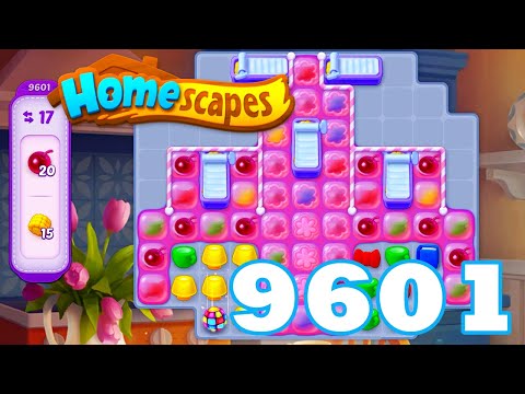 Homescapes Level 9601 HD | 3 - match puzzle game | Gameplay Walkthrough | android | GameGo Game IOS