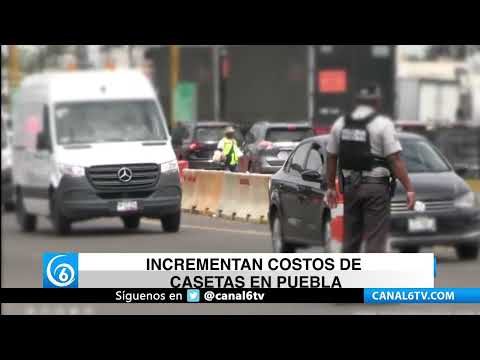 Video: Incrementan costos de casetas en Puebla