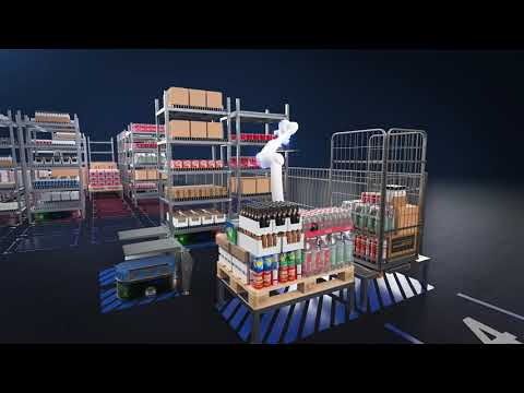 Dematic Mixed Case Palletizing