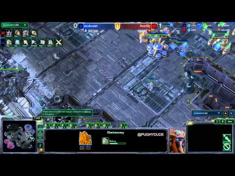 HoTS CMStorm Go4SC2 Acer Bly v Azubu San ZvP G2 Starcraft 2 Pughy