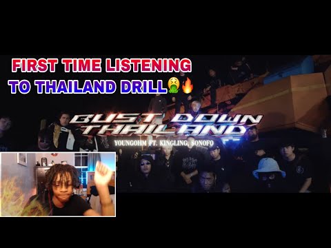 🇺🇸🇬🇧🇹🇭 Reacting To YOUNGOHM - Bust Down Thailand (Official Video) ft. KINGLING, SONOFO