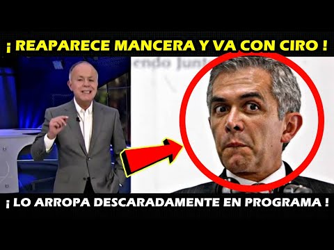 ¡ REAPARECE MIGUEL MANCERA Y VA CON CIRO GOMEZ ! ¡ CHAYOTERO LO ARROPA Y LO DEFIENDE POR LINEA 12 !