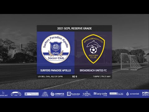 2021 GCPL Reserves Rd 9 - Surfers Paradise vs Broadbeach (2-1)