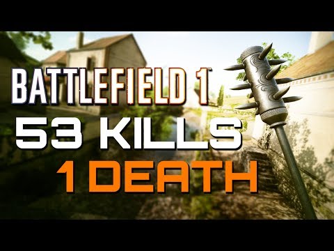 Battlefield 1: 53 Kills 1 Death - They Shall Not Pass DLC (PS4 PRO Multiplayer Gameplay)