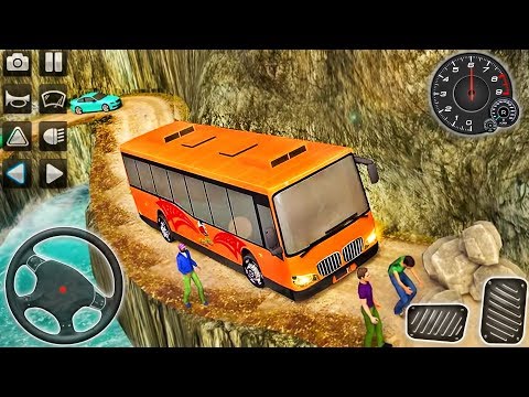 Coach Bus Simulator 2019 - Offroad Mobile Bus Transporter Driving - Android GamePlay