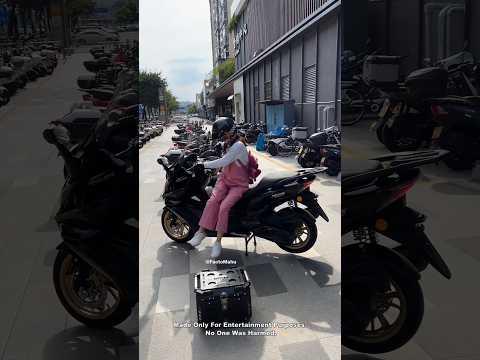 They Mocked Her Bike...Then This Happened~mini wood toy-woodworking art skill/wood hand #shorts