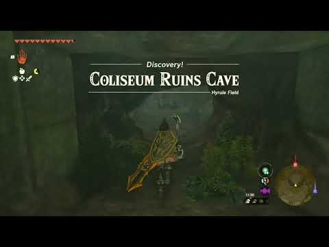 COLISEUM RUINS CAVE - REWARD - HYRULE FIELD | THE LEGEND OF ZELDA: TEARS OF THE KINGDOM (2023)