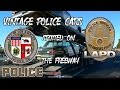 On My Way To KDAY And Saw A Bunch Of VINTAGE LAPD POLICE CARS For Use In Movies