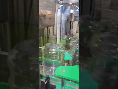Automatic 20 Liter Jar Washing,Filling And Capping Machine - 250 To 300 BPH