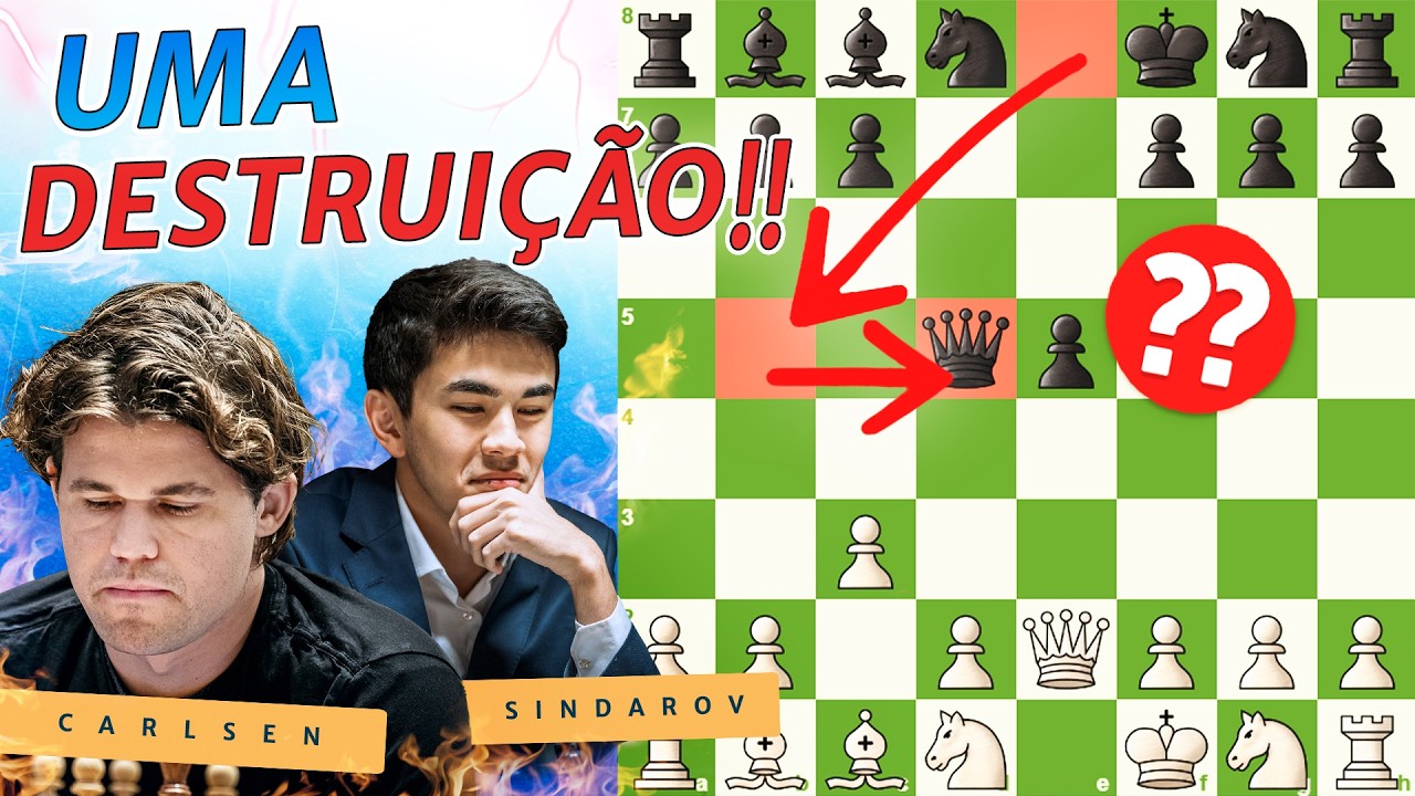 MAGNUS NÃO ACREDITOU no SINDAROV!