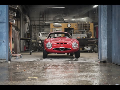 Alfa Romeo TZ 1 : Building a complete windscreen bay.