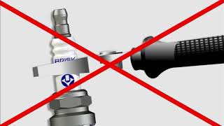 Sviečka motocyklová zapaľovacia Brisk - B14C