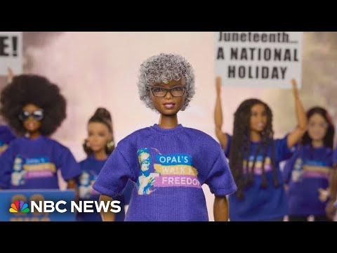 Opal Lee, 'grandmother' of Juneteenth, honored with new Barbie