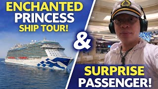Enchanted Princess Ship Tour... With a Surprise Passenger?!😱🚢 