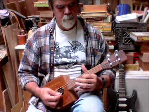 Acid Cigar Box 4 string Mandolin