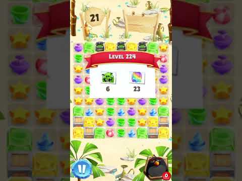 Angry Birds Match LEVEL 224
