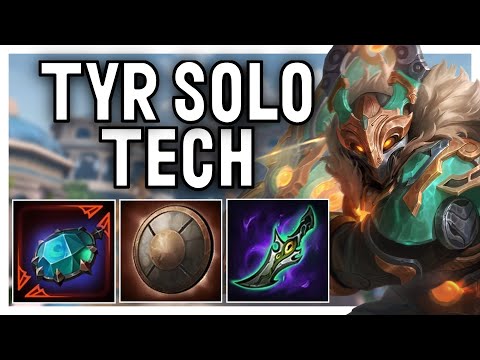 THE SAFEST SOLO LANER - Tyr Solo Ranked Conquest