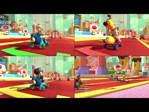 aj__siv vs Avi_Link vs Kevin - Otaku Festival Mario Kart 8 - Semifinals