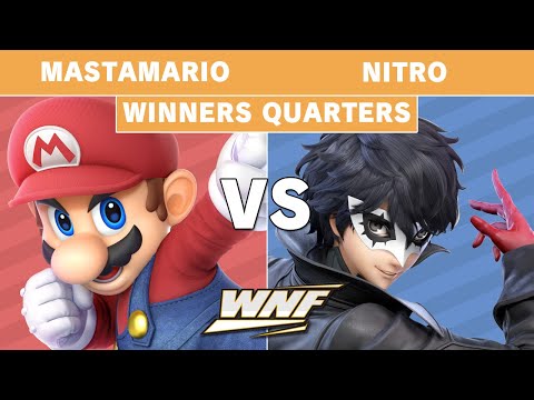 WNF 3.6 MastaMario (Mario) vs Nitro (Joker) - Winners Quarters - Smash Ultimate