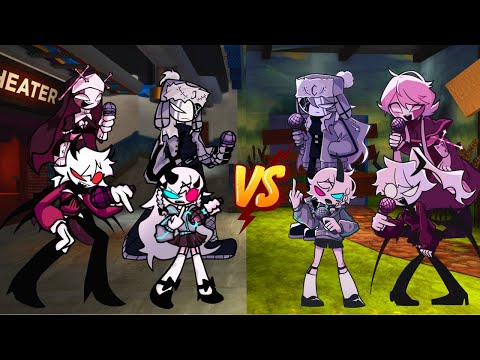 Friday Night Funkin' - MFM Original vs Gender Inversion (Friends To Your End)