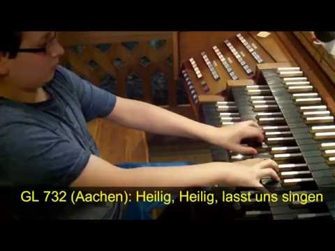GL 732 (Aachen): Heilig, Heilig, lasst uns singen