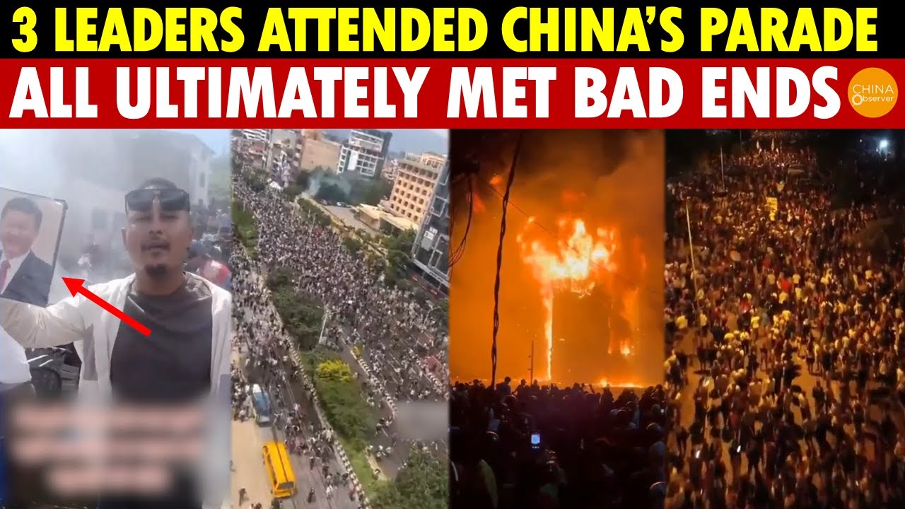 Karma Hits! Three National Leaders at China’s Military Parade with Xi Soon Met Grim Fates