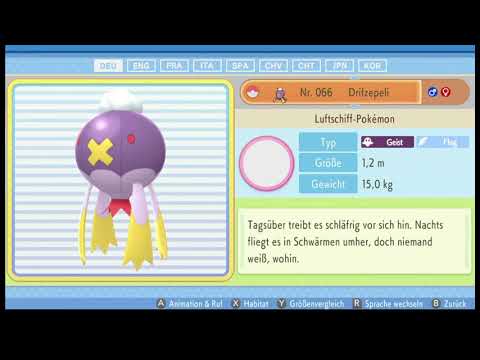 Kompletter Sinnoh-Pokédex Deutsch || Pokémon Strahlender Diamant und Leuchtende Perle