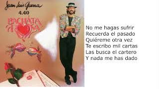 Juan Luis Guerra - Carta De Amor (Música y Letras)