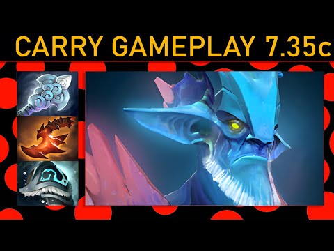 ✨ Leshrac 81% Kill participation! Carry Gameplay 7.35c - Dota 2 Top MMR