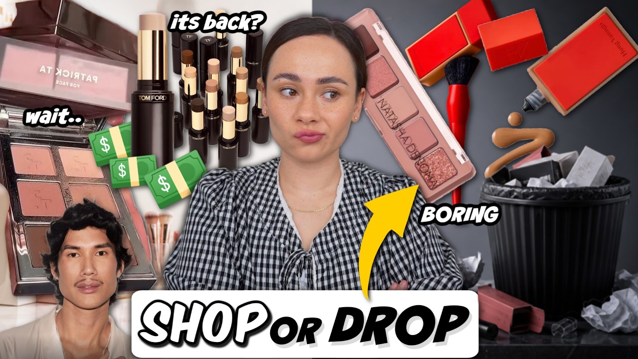 my first Natasha Denona DROP EVER 🤯 Bold of Patrick Ta... my FAVE Tom Ford Foundation stick is back?