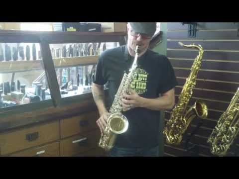 Saxquest! Silver Plate Buffet Senzo Alto Sax